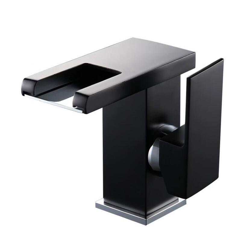 TLXT Color-Changing Temperature Control Waterfall Basin Faucet