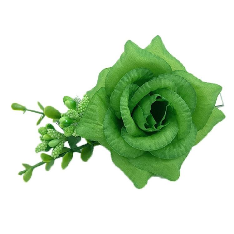 StPatricks Day Headband Fabric Flower Hair Hoop Music Festival Women Headwear