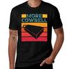More Cowbell Tshirt Daily Work Short Sleeve Top