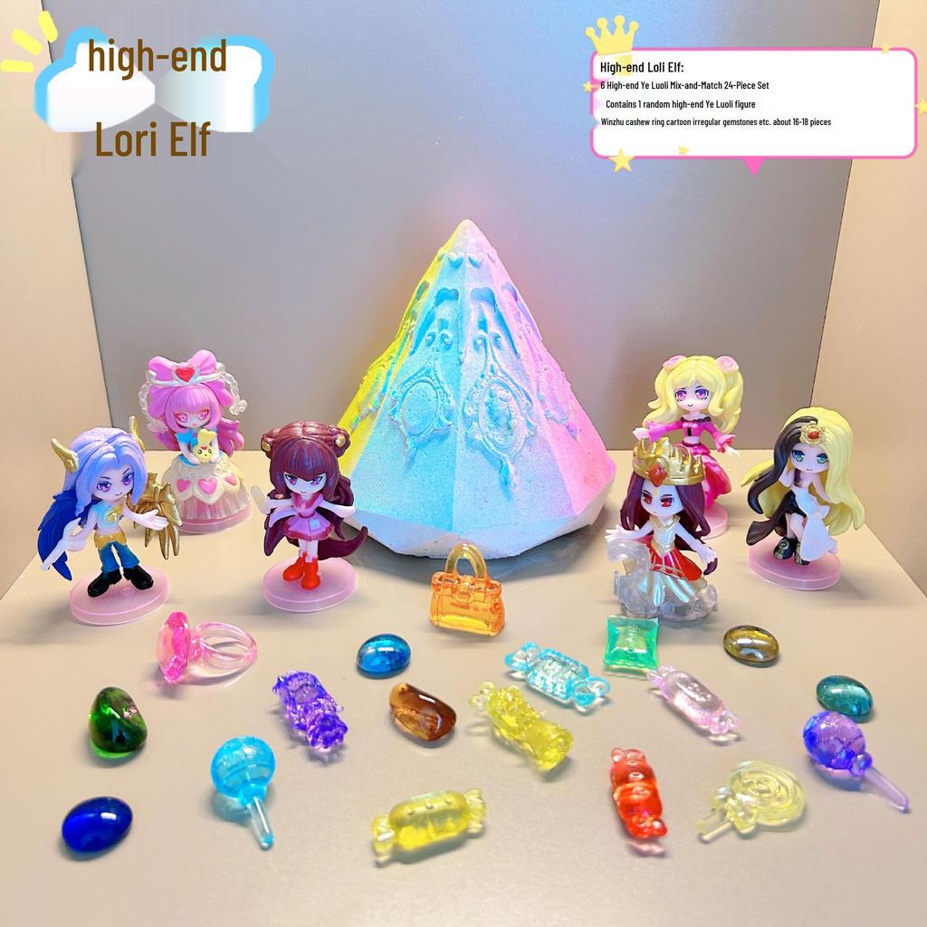 Dinosaur Fossil Excavation Toy – Children's Educational DIY Dig Kit with Surprise Gem Figurine