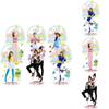 Exquisite Red Velvet Acrylic Standee Featuring Yeri Irene For Elegant Table Decor