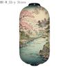Japanese-style Cherry Blossoms Cloth Lantern Ukiyo-e Traditional Printed Lantern Izakaya Restaurant Cuisine Wedding Party Decor