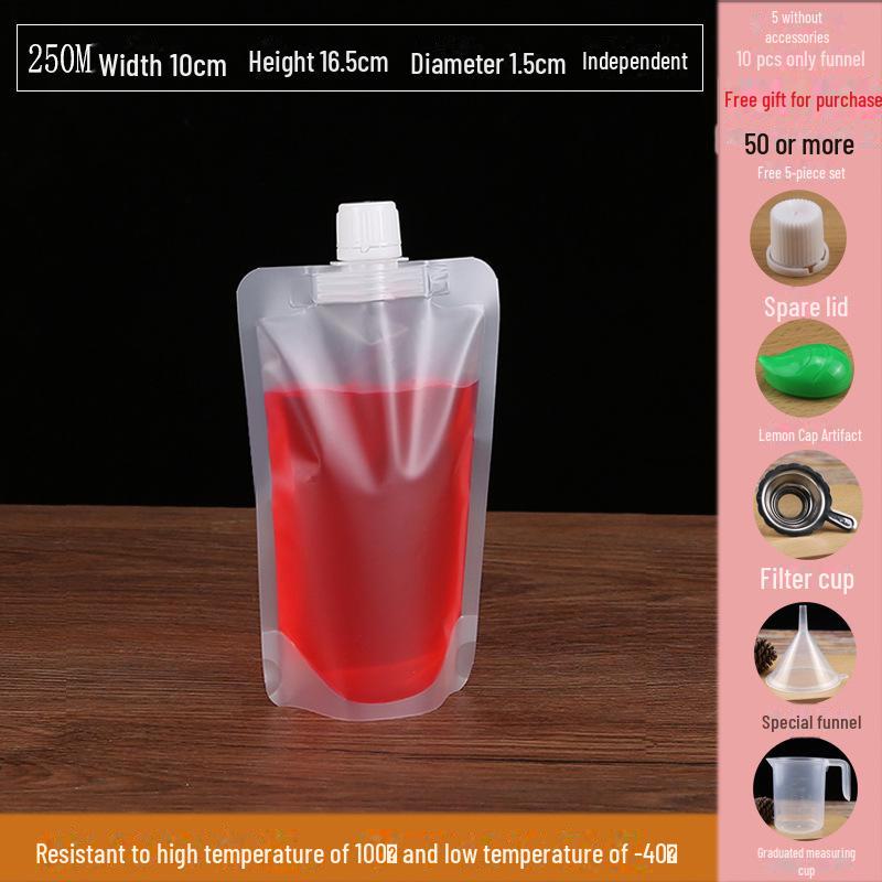 Portable Music Festival Water Bag - Food Grade, Disposable, Essential for Concerts