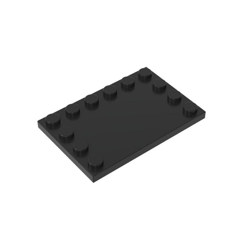 100g Starter Pack: Compatible 6180 Small Particle Building Blocks - 6x4 Edges, Smooth Center Panel