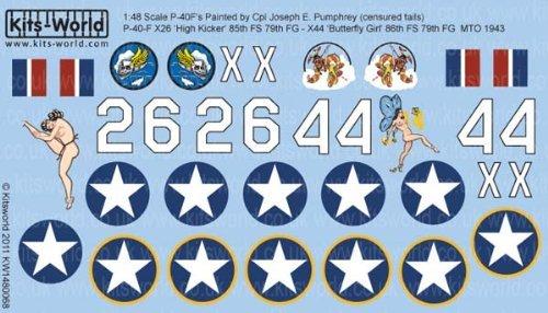

Platz KW148068 Армия США Curtiss Warhawk High Kicker 1/48 P-40