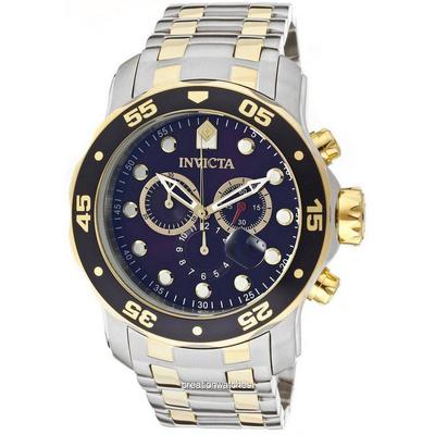Orologio da Uomo Pro-Diver Cronografo Quadrante Blu 0077