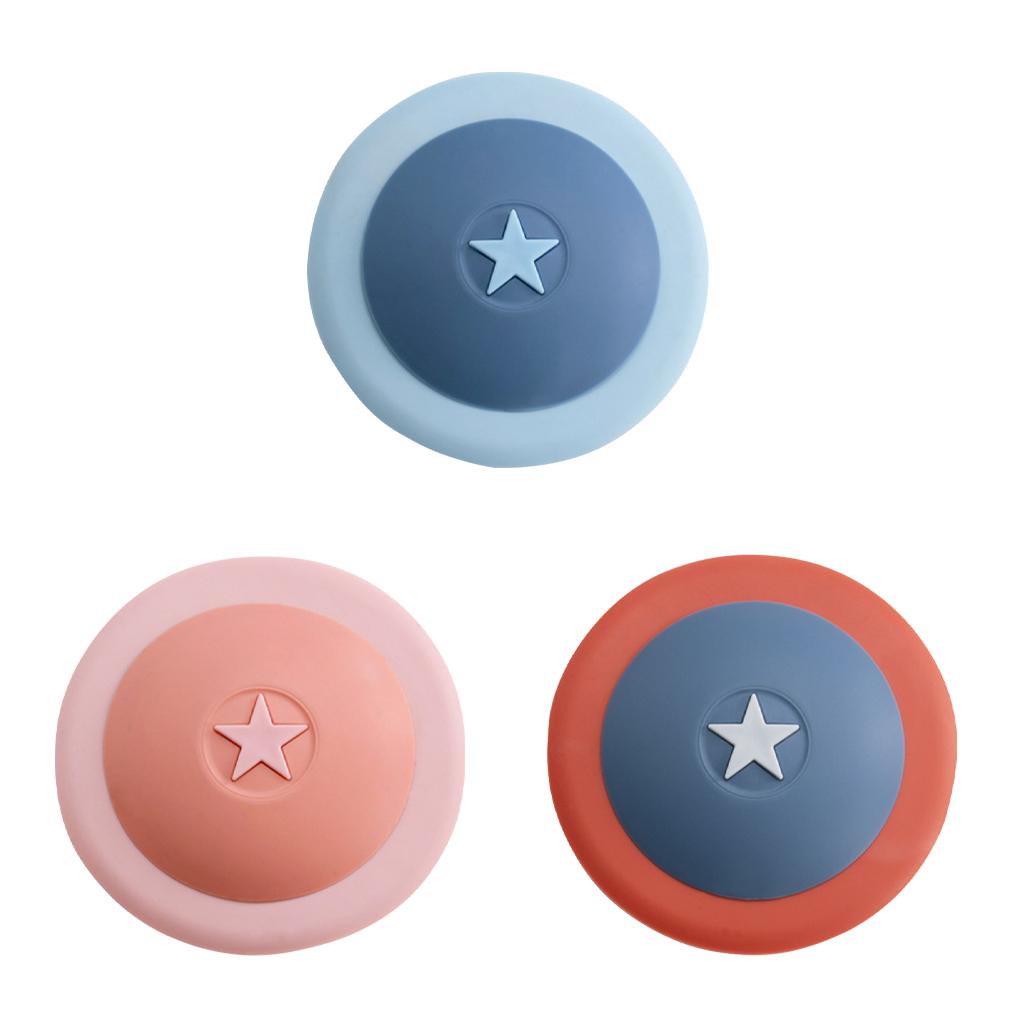 Sink Strainer Pressing Non-slip Sewer Hair Catcher TPR Kitchen Bathroom Drain Stopper