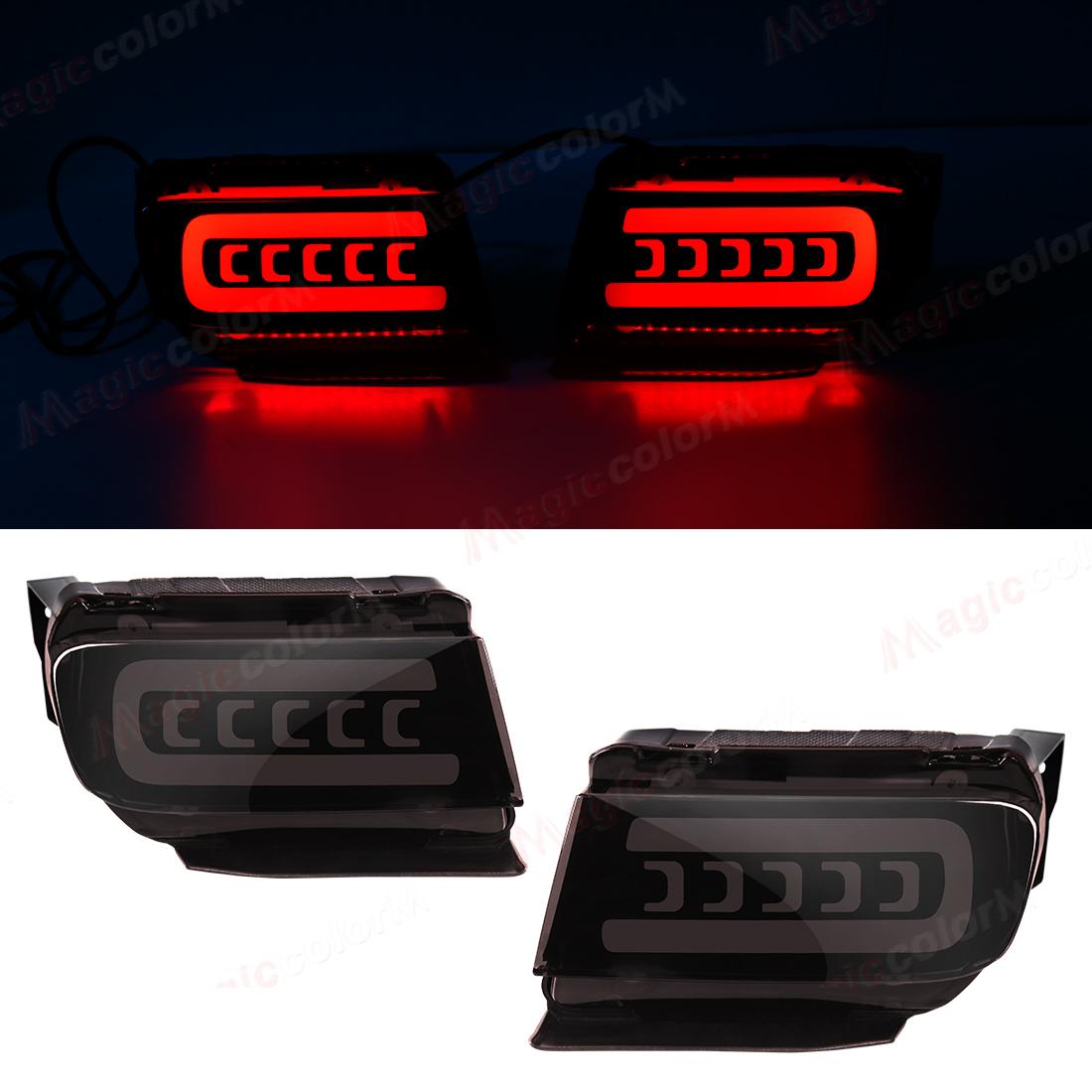 

Светодиодный отражатель заднего бампера для Toyota Land Cruiser Prado 150 LC150 FJ150 GRJ150 2010 - 2020 Тормозные указатели поворота 12 В
