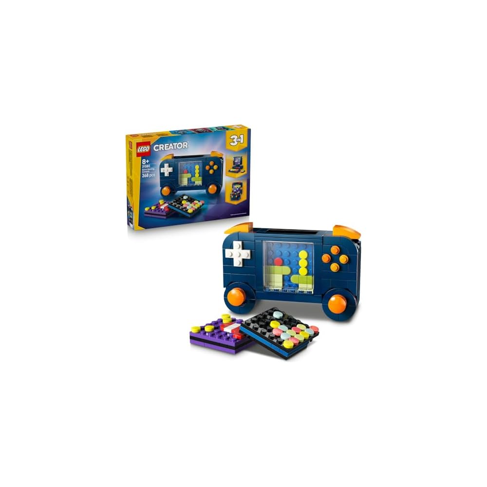 LEGO Creator Retro Game Controller Toy Building Blocks for Kids Ages 8-10, Ideal for Boys and Girls, Home Decor 31380