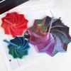 3D Printed Star Fractals Hexagon with Handle Whirling Spirals Design,Star Shape Fidgety Toy Decorative Ornament Gift