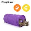 Túnel de Puntos Juguete para Gatos Tubos Bola Plegable Gatito Juguete para Mascotas Cachorro Conejo Juego Tienda de Gatos