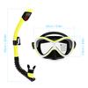 Kids Professional Swimming Goggles with Dry Snorkel Tube Set Anti Fog Goggles for Scuba Snorkel