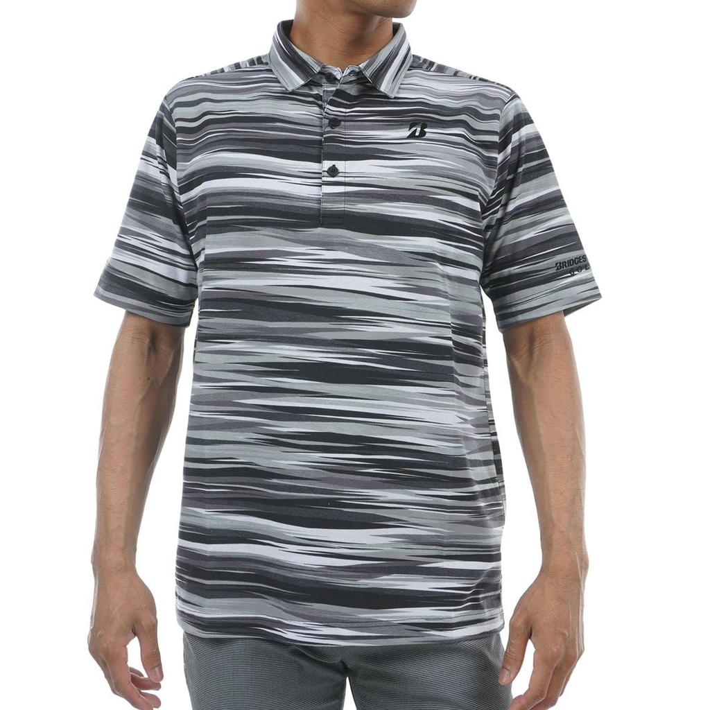 [Bridgestone Golf] Golf Shirt, Short Sleeve Shirt AGM09A, Men's, BK