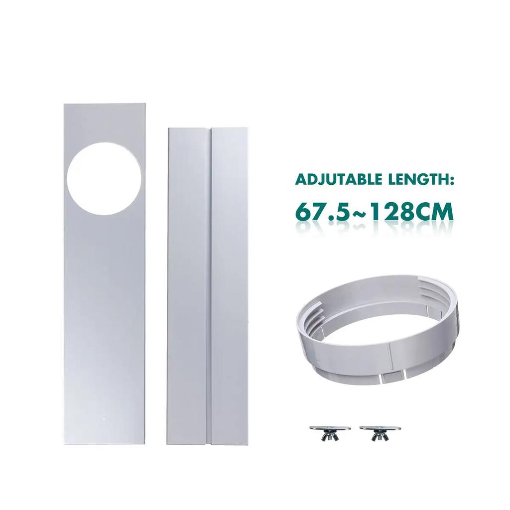 Portable Air Conditioner Window Seal Air Vent Exhaust Slide Plate Dia 15cm Window Adaptor Pipe Hose Air Conditioner Accessories