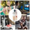 Portable Sports Bottle 710ml Fitness Drinking Bottle Portable Sports Hydration Container For Fitness Running Hiking Travel