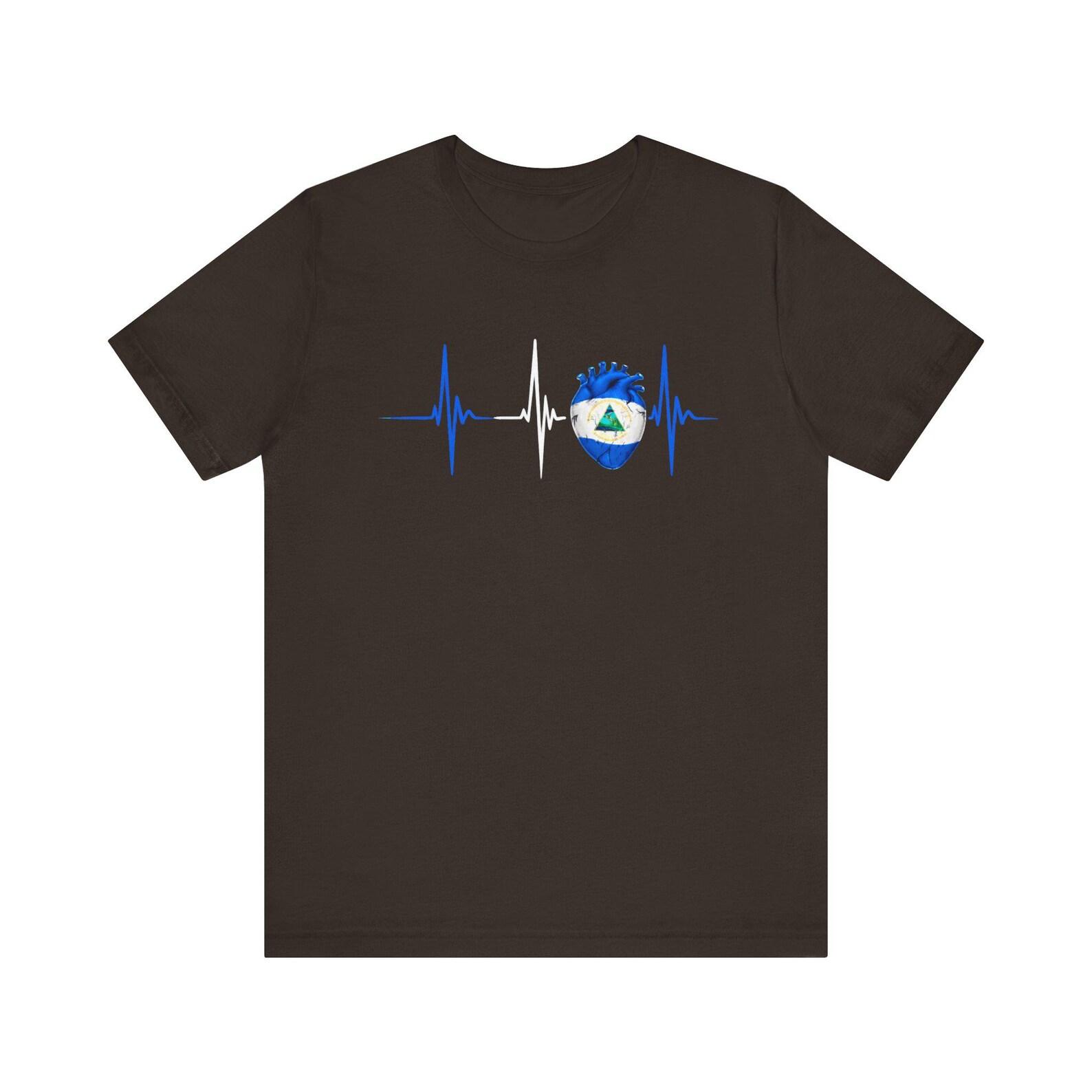 Heartbeat of Nicaragua T-Shirt 130