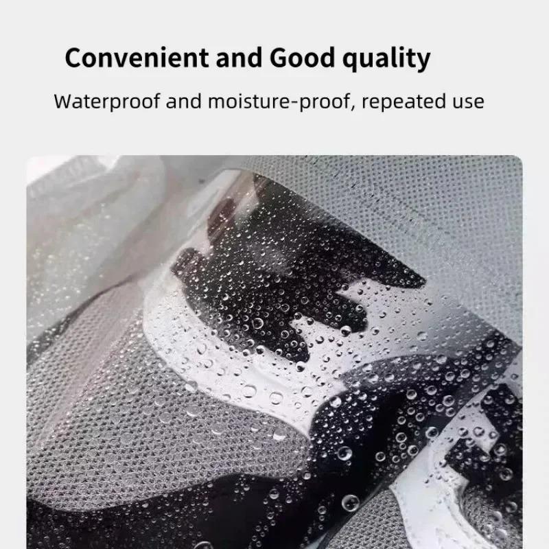 Shoes Storage Organizer Bags Non-woven Travel Portable Closet Bag Waterproof Pocket Clothing Shoes Tranparent Storage