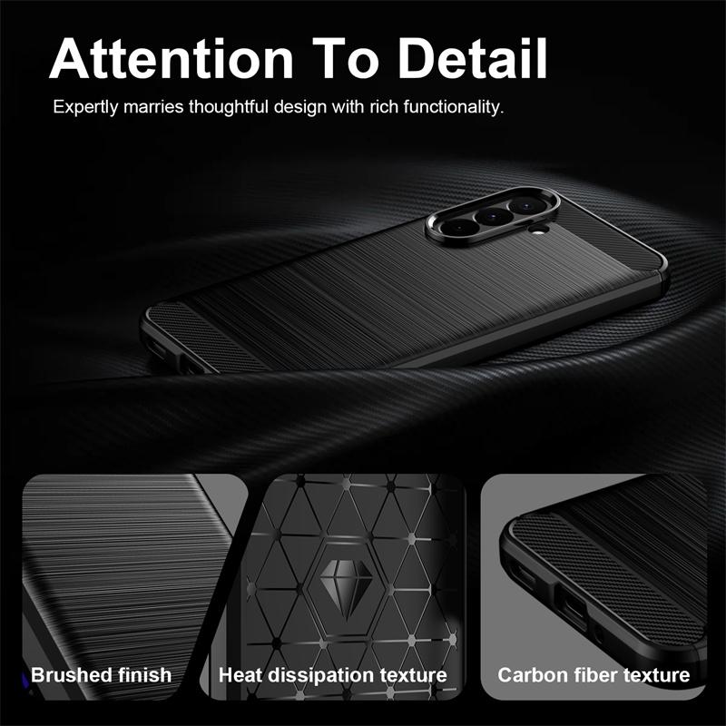 Custodia Flessibile Antiscivolo in TPU per Samsung Galaxy A57 A37 A27 A17 5G Cover Protettiva Resistente agli Urti Fundas Coque Capa