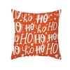 New Christmas Pillowcases Home Office Decoration Printed Linen Cushion Supplies