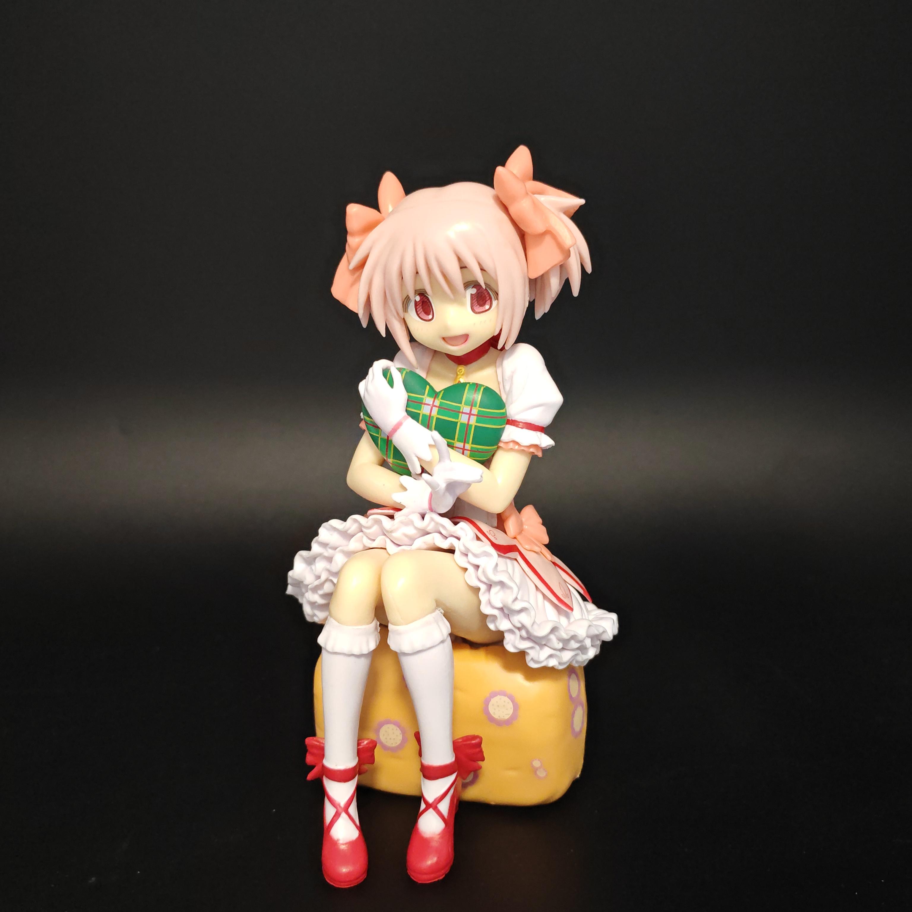 

Aniem Figure Puella Magi Madoka Magica Sitting Posture Madoka Action Figure Magic Girl Model Decor Statue Collection Model Toy (As shown-11521)-