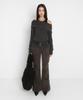 Saendeulig Bootcut Cargo Pants_Brown