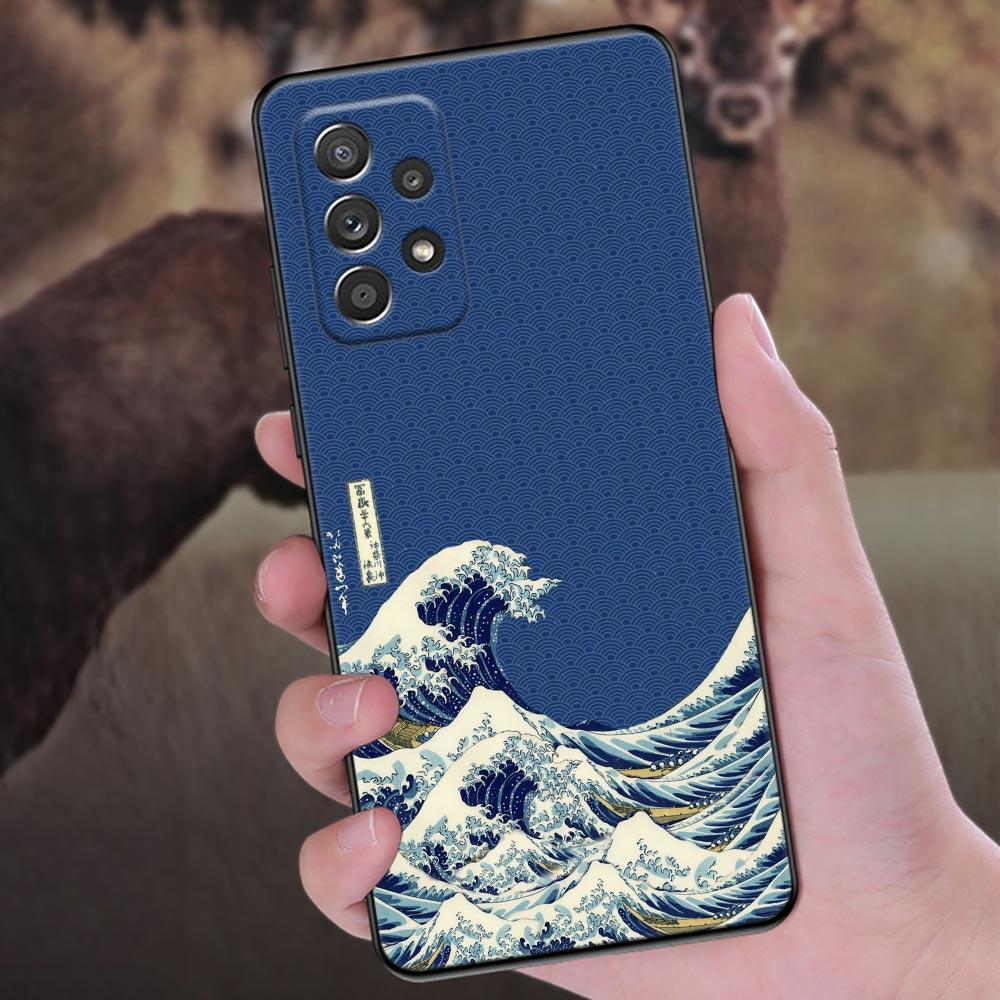 The Great Wave Katsushika Hokusai Phone Case For Samsung Galaxy A57 A56 A37 A55 A36 5G A26 A54 A52 A35 A34 A17 A16 A15 A07 Cover