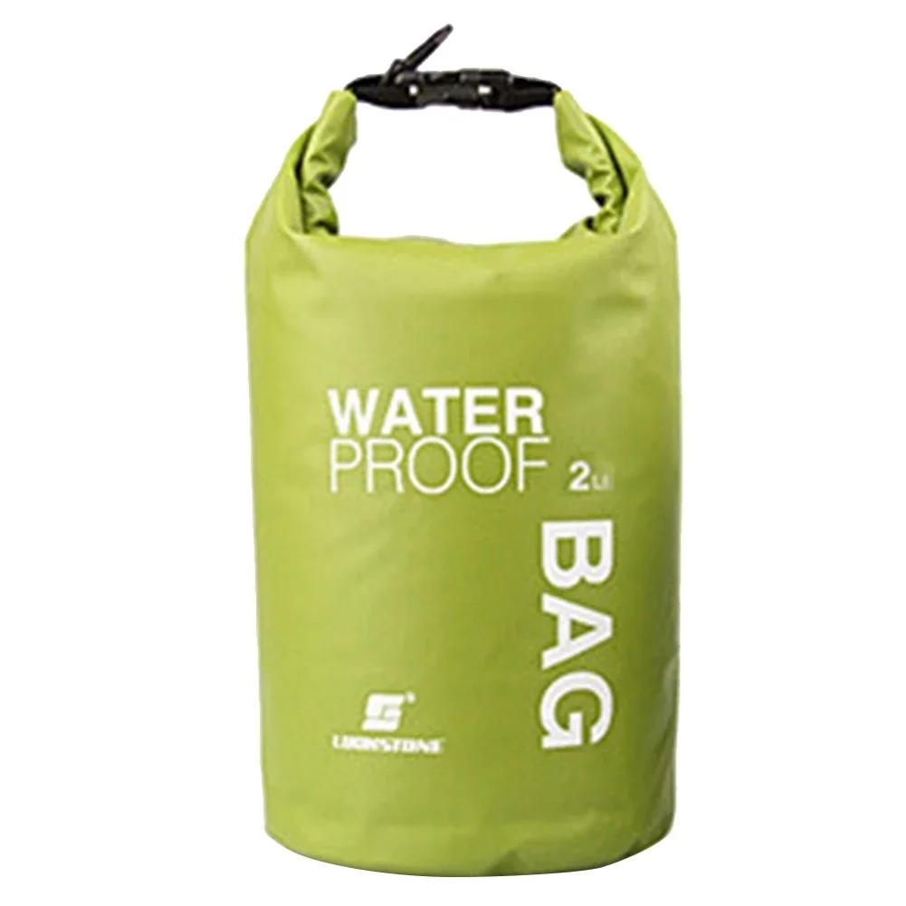 Borsa Impermeabile 2/3/5/10L Sacca Secca in PVC per Nautica Pesca Rafting Nuoto Galleggiamento Deriva Borsa Acqua Borsa Custodia da Campeggio