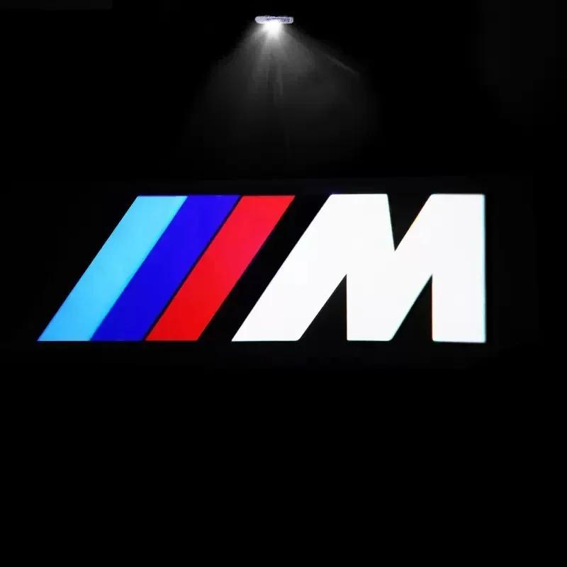 2 Stück LED Auto Tür Willkommens-Leuchte Projektorlicht für BMW X5 E70 E60 F10 F20 F30 X3 X6 Z E90 E92 E83 E87 E46 3 5 6 7 Serie