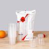 ZISIZ Disposable Transparent Plastic Cups