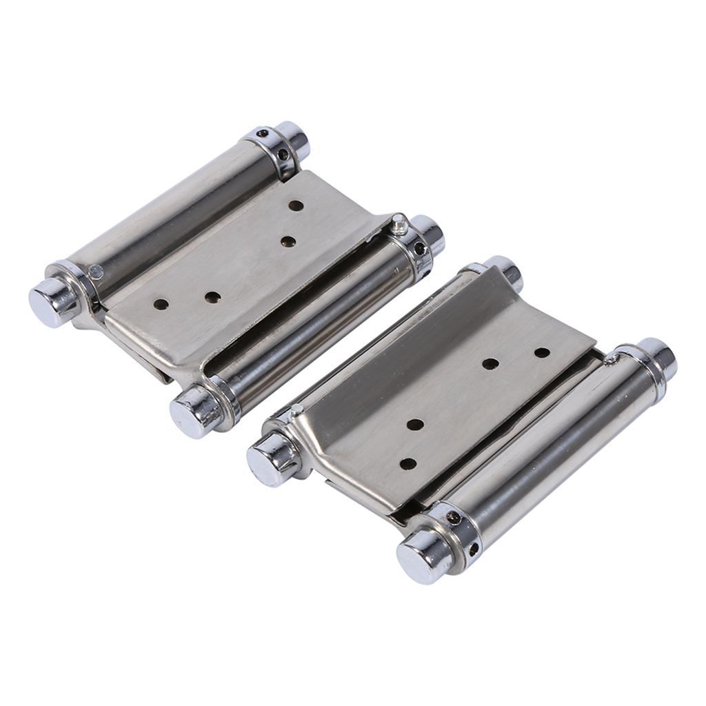 2Pcs 3"" Inch Double Action Spring Hinge Saloon Cafe Door Swing Door