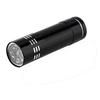 Mini Aluminum Multifunction UV Ultra Violet 9 LED Flashlight Torch Light Lamp