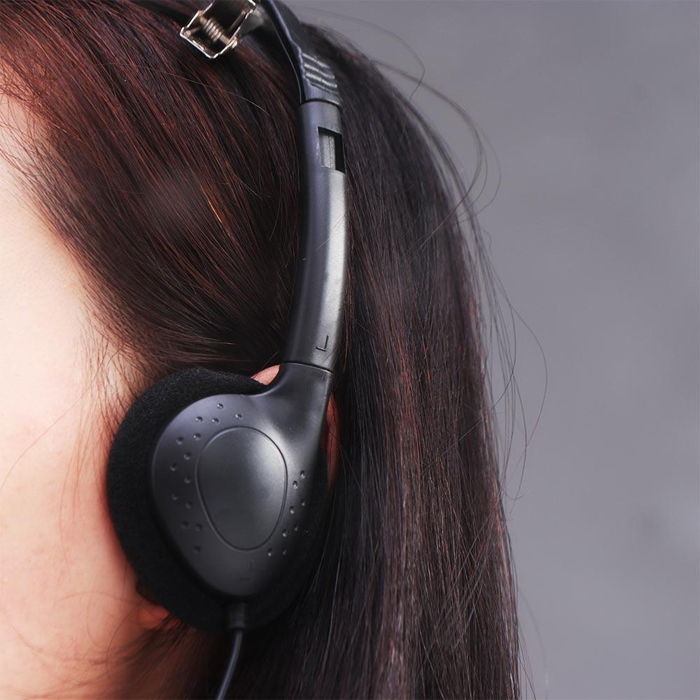 3.5MM Cellular Wired Headset Wired Wired Headworn Earphones Headphone  Computer
