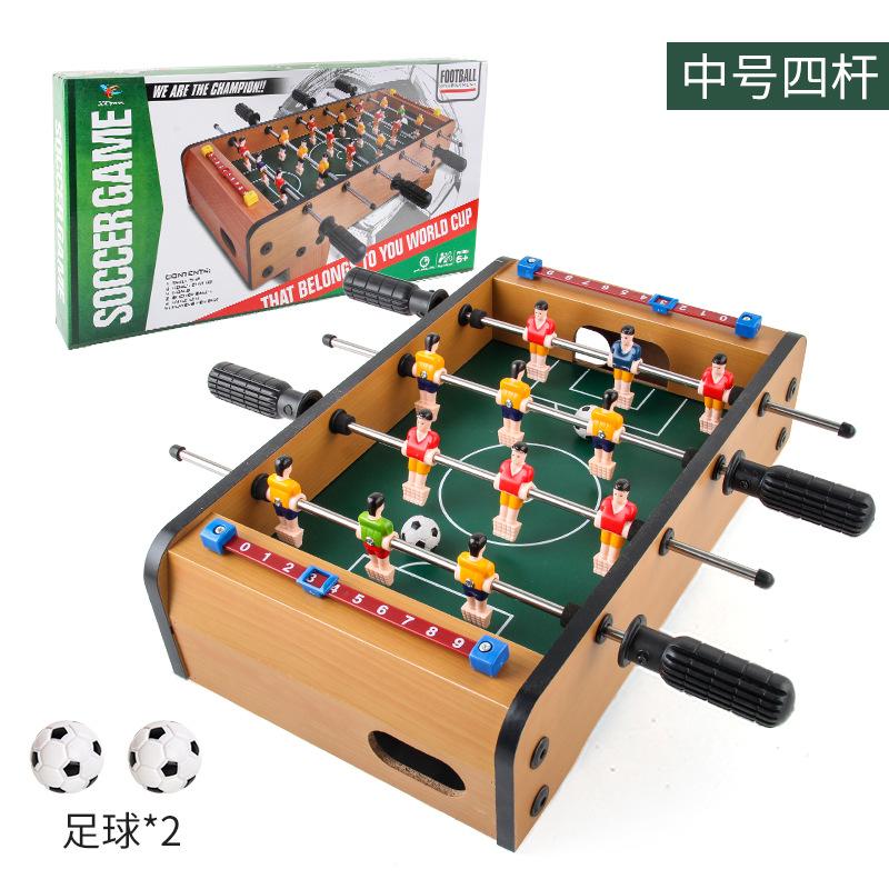 

Деревянный стол для настольного футбола Пар 4 Пар 6 Стол для футбола Интерактивные игрушки для родителей и детей Настольные игры для дома