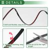 Motoforti Car Molle L Shape Door Guard Door Edge Protector Door Edge Guard Universal