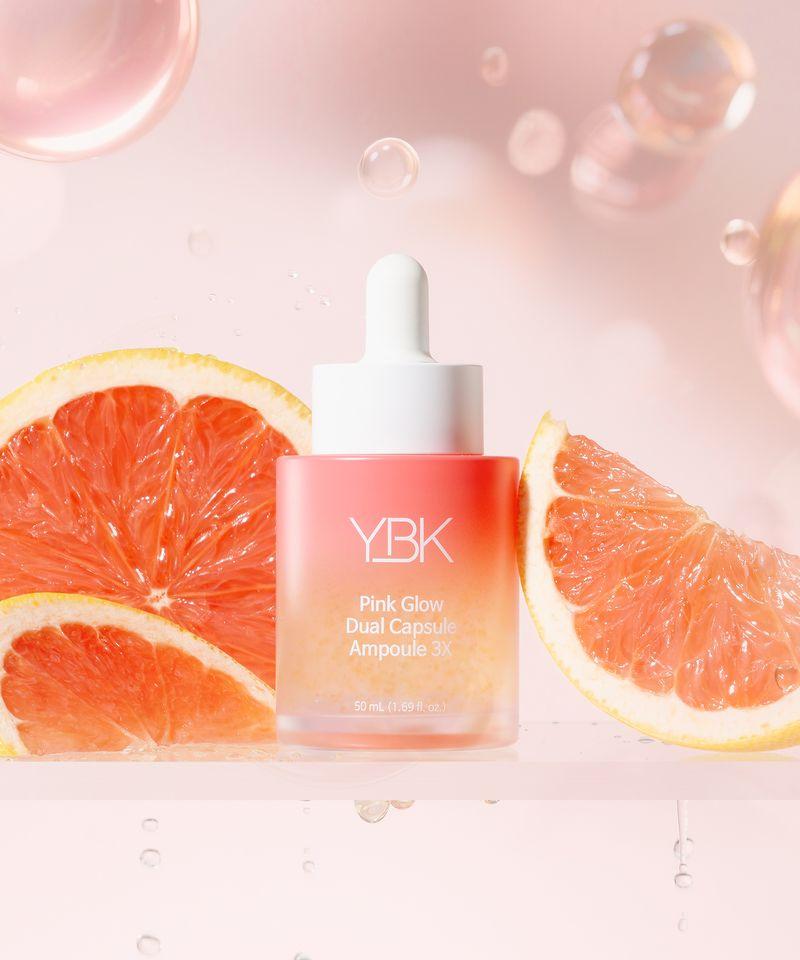 Pink Glow Dual Capsule Ampoule 3X