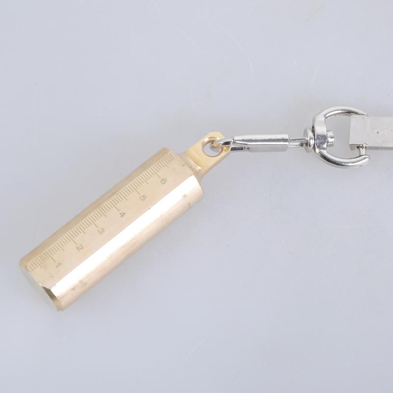 Oil Gauging Tape with Brass Plumbs Bob Double side Scale Steel Oil Gauging Tape for Precise Depth Measurement in Vessels