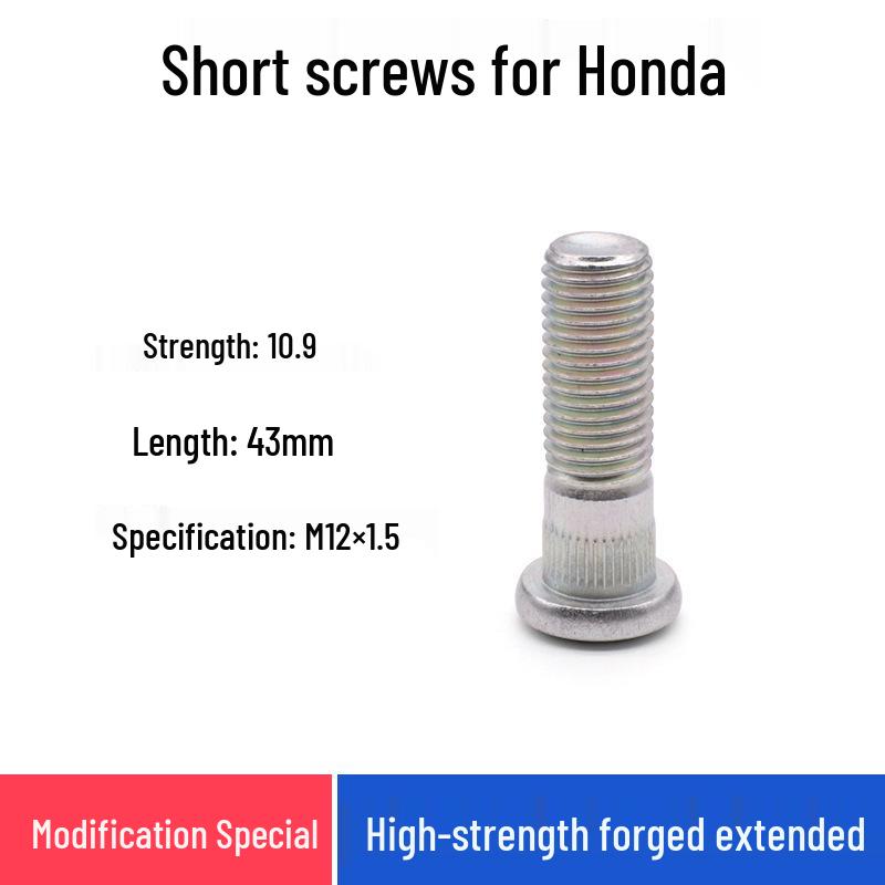 Honda Odyssey Fit GK5 Greiz Колесо Шина Расширенный Класс 10.9 Ступичные Болты