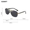 Oversized Vintage Sunglasses Men Women Fashion Polarized Pochromic Shades Eyewear Double Bridge Driving Sun Glasses