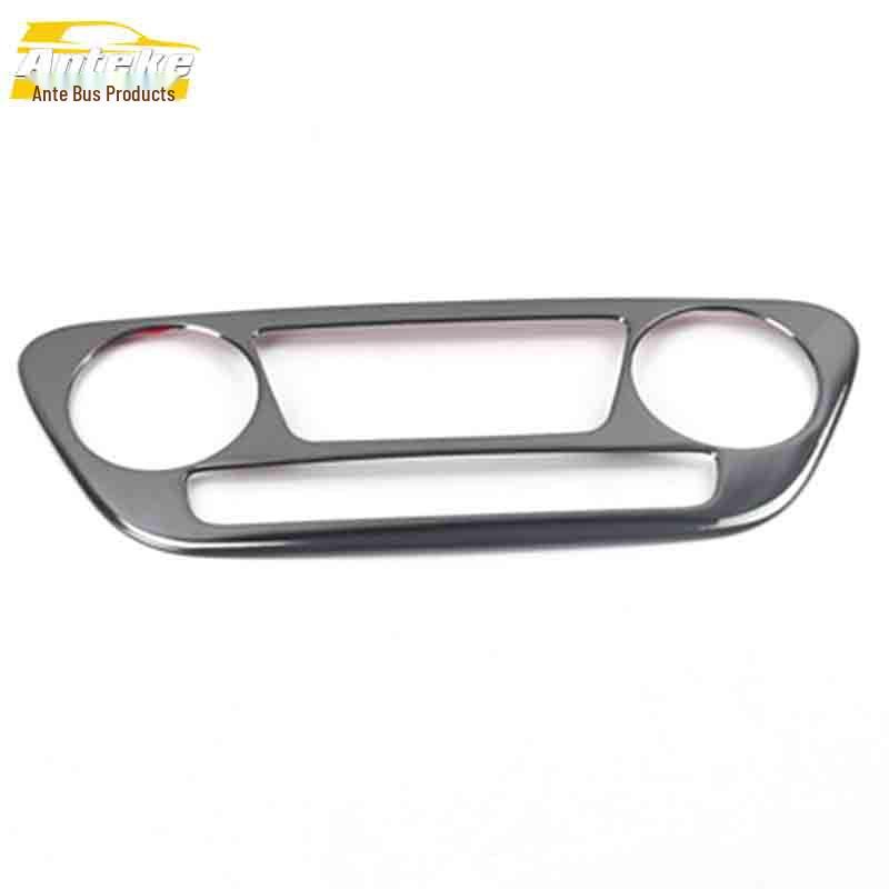 Verna Console AC Rotary Button Frame - Stainless Steel Switch Sticker Accessory