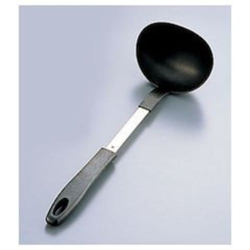 

Tanabe Metalwork Heat-Resistant Antibacterial Ladle, Large, Black, BOT4803