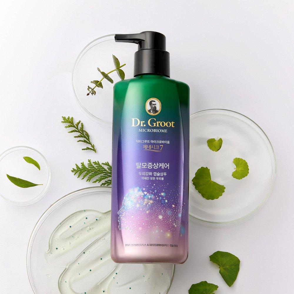 Dr.Groot Microbiome Capsule Hair Loss Care Shampoo, 400ml