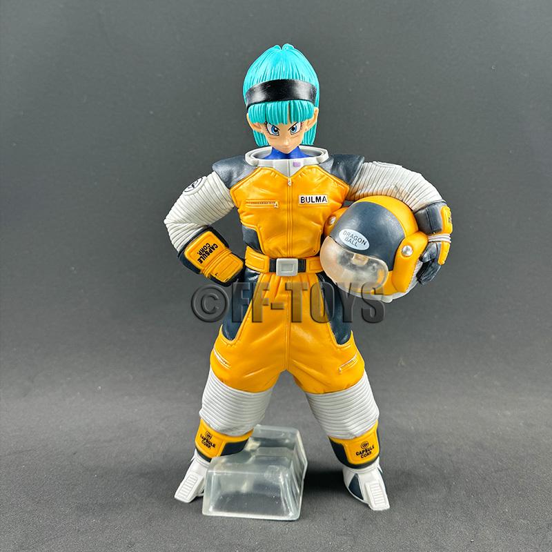 In Stock Dragon Ball Z Bulma Namek Figure Space Suit Bulma Action Figure 21cm Pvc Statue Collection Model Toys Gifts