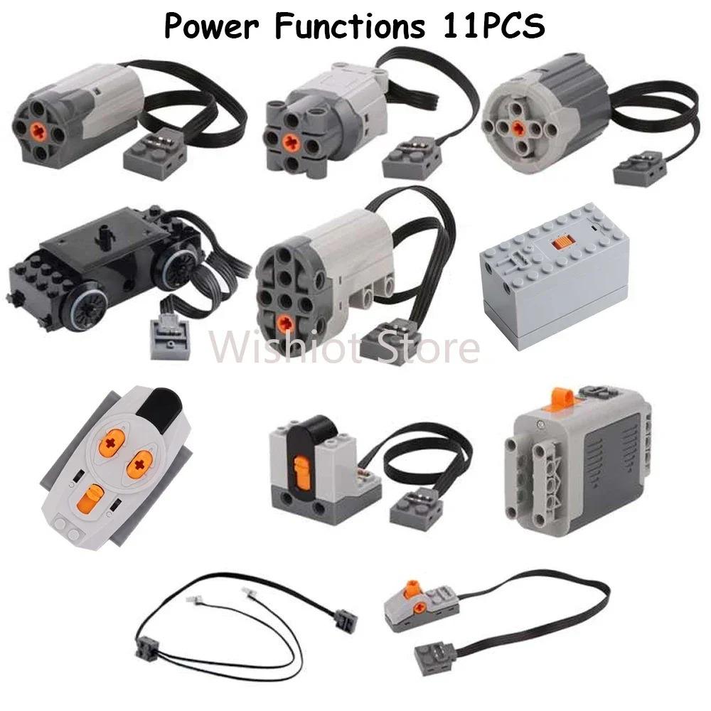 

Совместимый с Legoeds MOC Технический Функции Питания M Мотор 8883 Модифицированный Пульт Управления Группа Питания Поезд Коробка Литиевой Батареи 9686