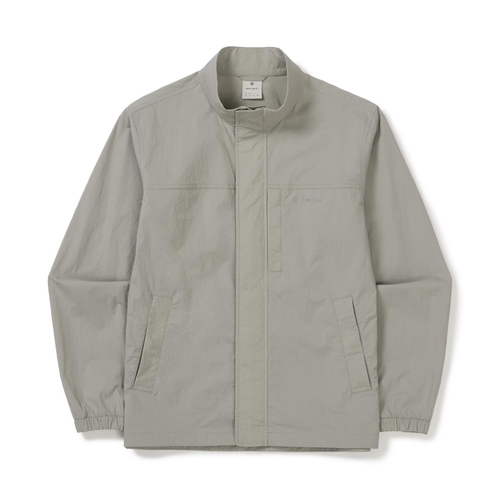 SNOWPEAK Root Stand Neck Windbreaker Gray (S26MMRWB64)
