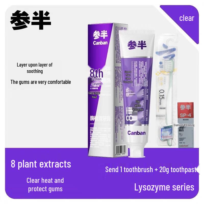 Canban Eucalyptus Plant Toothpaste Set