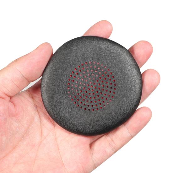1 Pair Headphone Sleeves Replaceable Wear-resistant Soft E-sports Headphone Cushions for Plantronics Voyager Focus UC B825