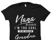 Geschenk für Oma. Nana Hemd. Geschenk für Oma. Geburtstagsgeschenk für Nana. Oma T-Shirt. Geschenk für werdende Nana. Nana to be Shirt. Geschenk für werdende Oma #OS1667