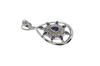Vintage Style Amethyst Pendant: 925 Sterling Silver Necklace