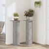 VidaXL Plant Stands 2 Pcs Concrete Grey Engineered Wood, Flower Stand, Pot Stand, Plant Stand 3307867