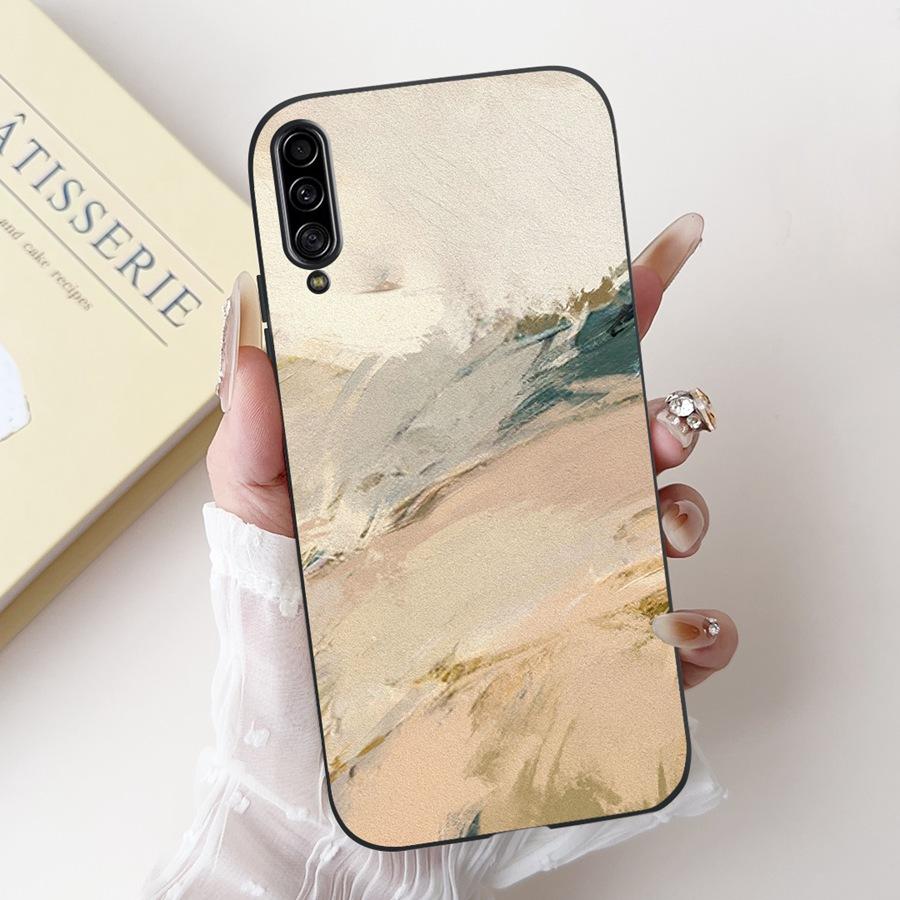 Für Samsung Galaxy A09 5G Hülle SM-A908B Cover Cartoon Bemalte Weiche Silikonhüllen für Samsung A50 A50s A30 A30s A20 Handy Funda